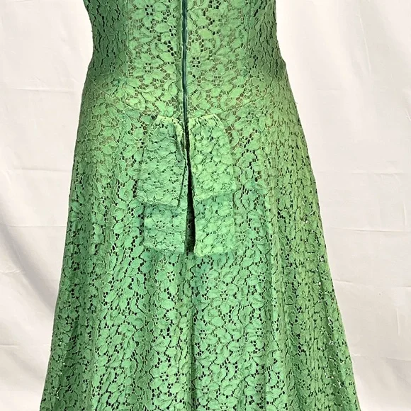 VINTAGE MCM mid century woodland fairy goddess formal gown prom dress lace 50s - threedaughtersproperties.com VINTAGE MCM mid century woodland fairy goddess formal gown prom dress lace 50s - threedaughtersproperties.com